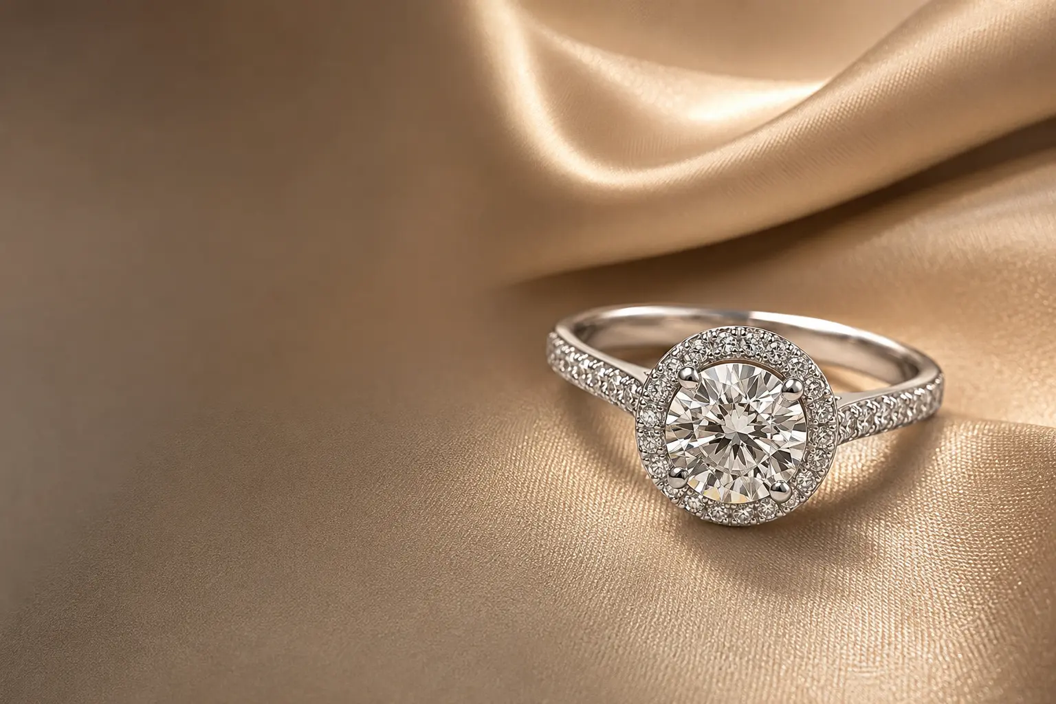 Bespoke diamond ring