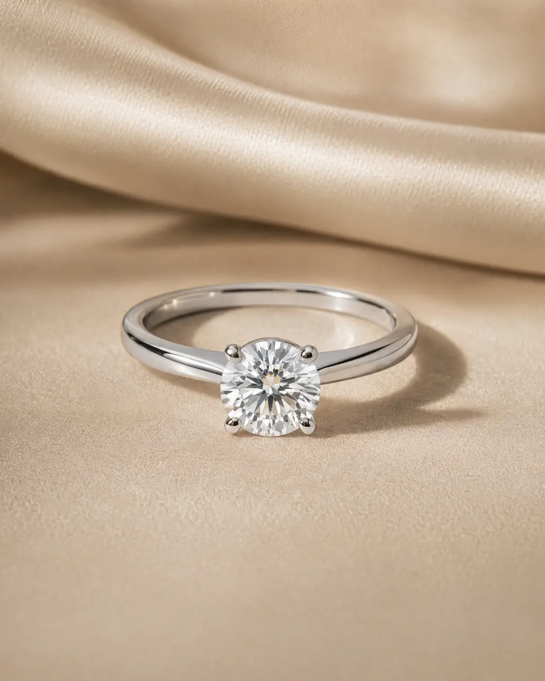 Diamond engagement ring